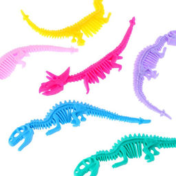Цена за 24 шт. Ёжка «Динозавр», цвета МИКС