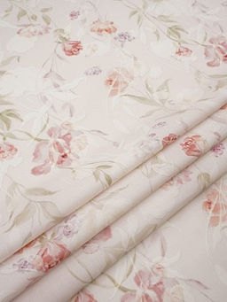 Импорт. хлопок Digital Рассветные мечты цв.св.бежево-персиковый, ш.1.5м, хлопок-100%, 90гр/м.кв