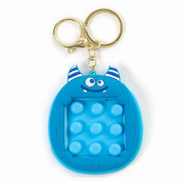 Цена за 12 шт. Антистресс - брелок детский «Монстр», POP IT, МИКС