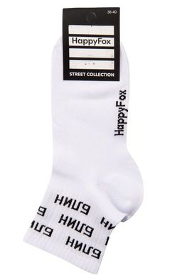 Носки с надписью Happy Fox