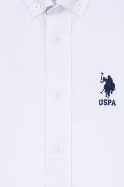 Erkek _ocuk Beyaz Uzun Kollu G_mlek Sepette S_rpriz _ndirim - U.s. polo assn фото 4