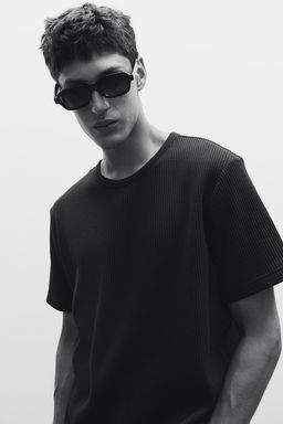 Camiseta gofrada Regular Fit - H&m фото 4