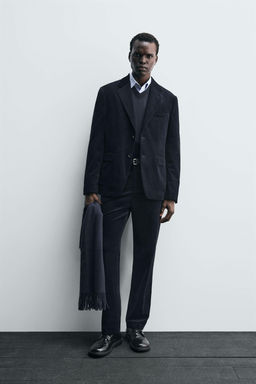 CORDUROY SUIT BLAZER