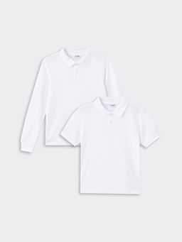 Polo Yaka Basic Erkek ?ocuk Ti??rt 2li
