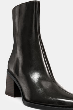 WIDE-HEEL ANKLE BOOTS - Zara фото 6