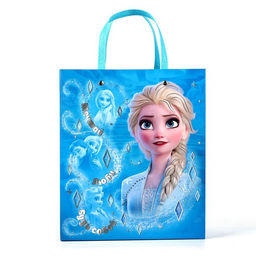 Пакет подарочный ламинированный с тиснением «Мечтай! Люби! Будь собой!», Холодное сердце