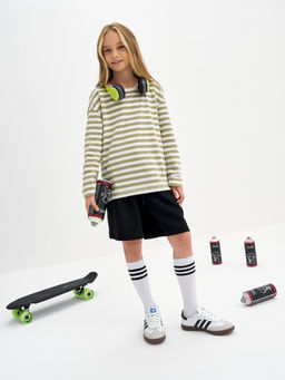 Черные шорты для девочки - Kogankids фото 9