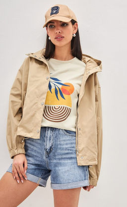 Футболка P412-06-810 beige - Fine joyce фото 9