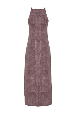 Antrasit Duz Maxi Dokuma Elbise TWOSS25EL00904 - Trendyolmilla фото 12