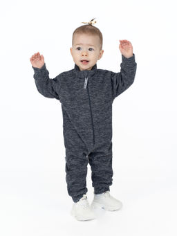 Комбинезон детский флисовый серый - Утенок фото 21