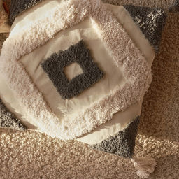 Наволочка декоративная с кисточками SL Home, 45×45 см, хлопок 100%