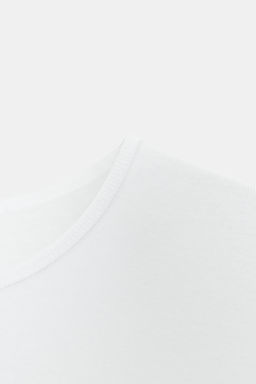 WASHED COTTON T-SHIRT - Zara фото 11
