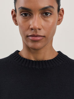 Базовый джемпер из хлопка / Zarina  фото 6