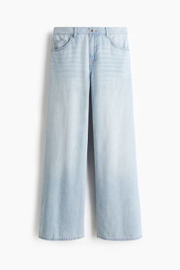 Wide Regular Waist Jeans - H&m фото 2