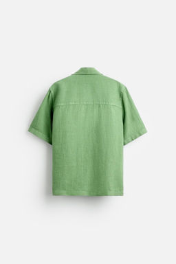 100% LINEN SHIRT - Zara фото 2