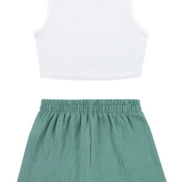Комплект топ кулирка, шорты муслин 7015900101 - Youlala фото 8