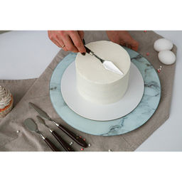 Лопатки - мастихины кондитерские Доляна, 22?2?1.5 см, набор 5 шт., нержавеющая сталь, коричневые  фото 7