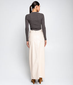 Юбка #КТ9152 (1), кремовый - Dommod фото 3