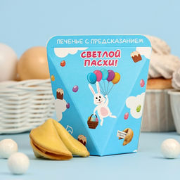 Печенье с предсказанием Светлой пасхи с кроликом, 6 г