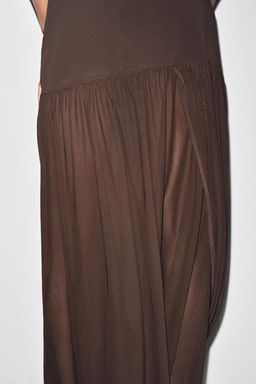 HALTERNECK DRESS WITH MATCHING DETAIL - Zara фото 5