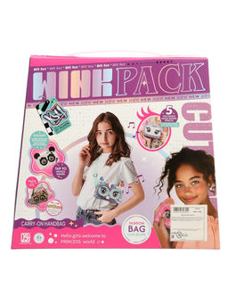 Музыкальная игрушка-сумочка "Котенок" звук, глазки моргают