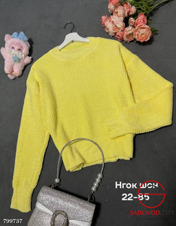 Кофта женская однотонная - Bruno фото 5