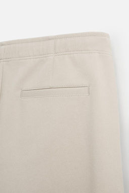 TEXTURED COMFORT BERMUDA SHORTS - Zara фото 19