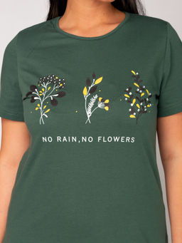 Пижама женская кулирка с брюками "ФИБИ 2" ЗЕЛЕНЬ