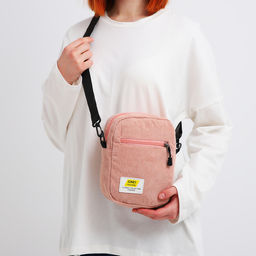 Сумка молодёжная на молнии, цвет розовый - Simaland фото 2