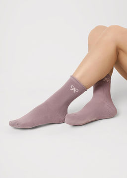 CLE Носки жен.Д2504 fashion база осл резинка св.бежевый - Clever wear фото 3