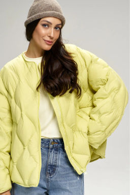 Куртка стеганная с натуральным наполнителем Yellow Pear