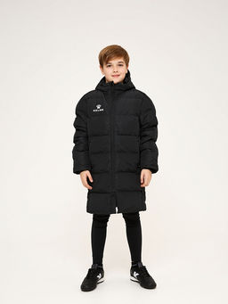 Детский пуховик KELME Childrens Long Cotton Clothes Black