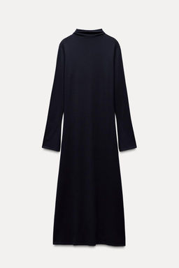 LONG KNOTTED KNIT DRESS - Zara фото 6