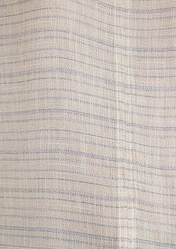 Keten Kar?s?ml? Cizgili Bej Bluz - Mavi фото 6