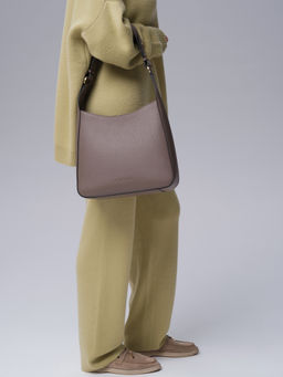 Кожаная сумка Azaro 31027 тауп