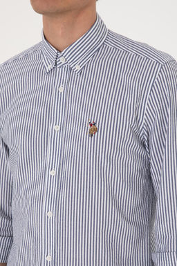 Erkek A__k Lacivert Uzun Kollu G_mlek Sepette S_rpriz _ndirim - U.s. polo assn фото 7