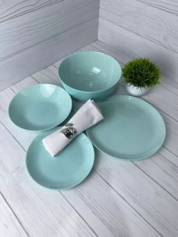 Тарелка суповая ДИВАЛИ ЛАЙТ ТЮРКУАЗ бирюзовый 20см 1шт. арт.P2019 /Люминарк/ - Luminarc фото 3