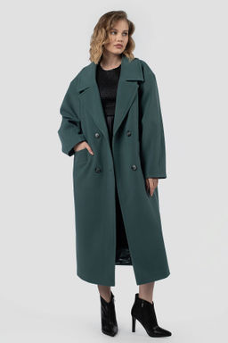 01-12216 Пальто женское демисезонное (пояс) - El podio фото 9