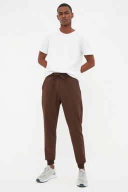 TRENDYOL MAN Gri-Siyah Regular/Normal Kesim Pacas? Lastikli Jogger 2li Paket Esofman Alt? TMNAW22EA0279 - Trendyolmilla фото 14
