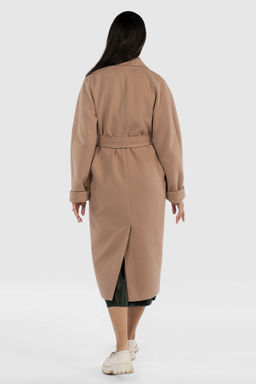 Пальто женское демисезонное (пояс) - El podio фото 9