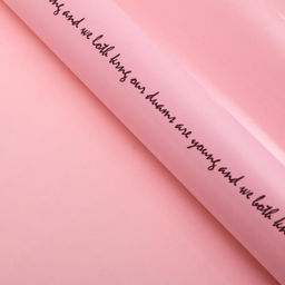 Цена за 20 шт. Салфетка под мини букет Готовое решение под 1-3 цветка, пудра, 58 х 29 см