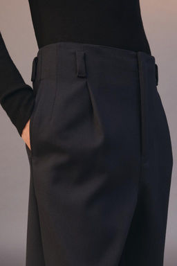 LIMITED EDITION SLIM FIT SUIT TROUSERS - Zara фото 4