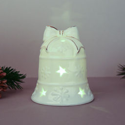 Фигурка Колокольчик с подсветкой 10 см / YZ23775 /уп 48/Новый год - Галеонтрейд фото 4