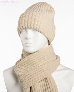 776 KWH Комплект женский (колпак+шарф) (56-58)