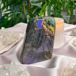 Срез (экран) из камня Лабрадор полированный - Радуга самоцветов фото 3