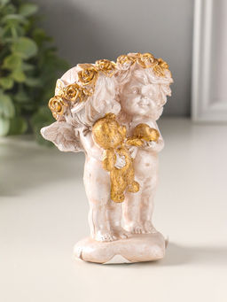 Фигурка полистоун «Ангелочки пара», 13×10×5 см