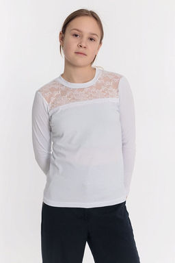 Джемпер М21886б Белый - Елена фото 2