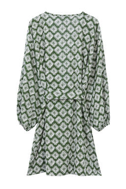 Cicek Desenli Kusakl? Mini Dokuma Balon Kollu %100 Pamuklu Plaj Kimono&Kaftan TBESS22KM0022 - Trendyolmilla фото 15