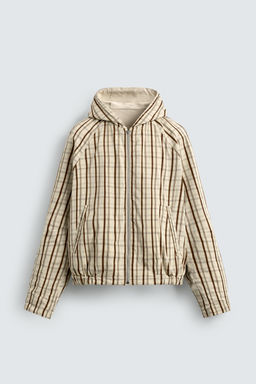 CHECK REVERSIBLE JACKET - Zara фото 10