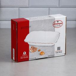 Форма для запекания, 1.1 л, прямоугольная, фарфор, Иран